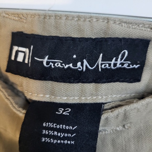 Travis Mathews Men's Shorts, Khaki, Size 32 - Picture 2 of 8